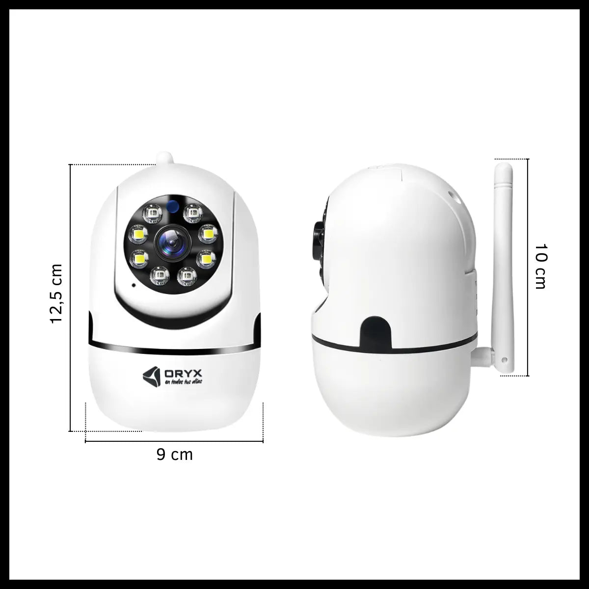 Camara De Seguridad Interior Mesa 360°